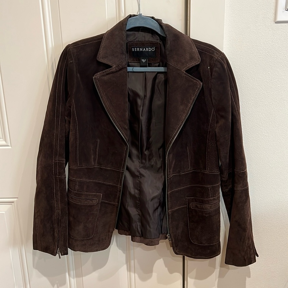 Bernardo leather jacket
